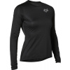 Dámská funkční první vrstva Fox W Tecbase Ls Black Velikost (Top): XS