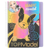 Top Model Kreatívna sada Magic Scratch Book
