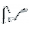 Hansgrohe 71310000 LOGIS batéria páková 3-otvorová na okraj vane, chróm HG 71310000