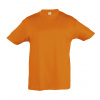 SOĽS Regent Kids Detské tričko s krátkym rukávom SL11970 Orange 12A