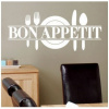 Nálepka Bon Appetit Farba: Biela