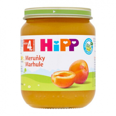 HiPP Príkrm ovocný marhule 125 g - HiPP Marhuľa 125 g