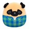 Squishmallows Mops ve flanelové košili Prince