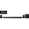 Samsung Q-Serie HW-Q995GF 11.1.4-Kanal Soundbar čierna Bluetooth®, dolby Atmos®, vr. bezdrôtového subwooferu, upevnenie na stenu, Wi-Fi; HW-Q995GF/ZG