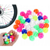 Korálky na špice bicykla Verk Group, farebné, 36 ks