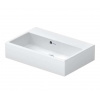 Duravit Vero Air Umývadlo, 60x40 cm, s prepadom, bez otvoru na batériu, WonderGliss, biela 23686000601