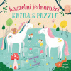 Kouzelní jednorožci - Kniha s puzzle - Lisa Reganová