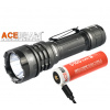 LED Baterka Acebeam Defender P17 + 1x IMR 21700 5100mAh 3,6V USB-C nabíjateľný Farba tela: Šedá