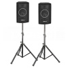 Vonyx SL6 500W Set reproboxů se stojany a kabely