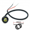 Biele orlie LED svetlo 12-36V pre Kugoo G2 Pro