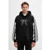 Mikina adidas Originals Spiders Loose Hoodie JW0223 čierna L