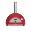 ALFA FORNI Pizza pec MODERNO 1 na drevo - antique red