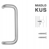 FT - MADLO kód K38 Ø 32 mm ST ks Rozteč madla: 350 mm, Dĺžka: 382 mm, Rozmer profilu madla: Ø 32 mm NEM - nerez matná (F60)