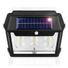 Interlook TG-TY13504 | LED solárne nástenné svietidlo | Solárna lampa so súmrakom a pohybovým senzorom | Vonkajšie solárne osvetlenie
