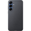 Samsung Kindsuit Case kryt z vegánskej kože Galaxy S25+ čierny EF-VS936PBEGWW