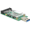Delock 62681 konvertor rozhrania [1x USB 3.0 - 1x mSATA]; 62681