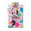FARO Obliečky Minnie motýle Bavlna 140x200 70x90