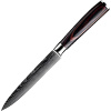 IZMAEL Kuchynský nôž Blade Utility/Čierna/Hnedá 14 cm