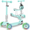 Trojkolesová kolobežka RicoKids Buggy 765301, tyrkysová