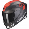 SCORPION prilba EXO-R1 EVO CARBON AIR Supra matt black/silver white - M