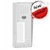 MIWI URMET 6025/PR1 - Vonkajšia kazeta z nehrdzavejúcej ocele s 1 tlačidlom a informačným modulom série ELITE - Miwi-Urmet