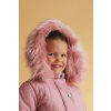 Detská bunda - Bunda Parka Blue Zoo 11 (Bluzoo Pink Winter Defekt 11-12 rokov)