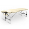 Skladací masážny stôl TANDEM Basic ALU-2 Farba: krémová 195*70 cm / 13,5 kg / 5 farieb