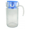 MAKRO - Džbán sklo 1400ml s krytom, 11x22x17cm