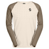 Scott Trail Vertic Pro Cotton White/Toast Beige | Pánske tričko s dlhým rukávom Veľkosť: XL