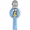 BLUEY Mikrofón na karaoke PopSing s LED diódou