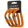 Karabína Camp Orbit Lock 3 kusy oranžová