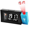 E-CLOCK 8290 LED budík, digitálne hodiny s projekciou