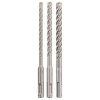 BOSCH 3dielna sada vrtákov do kladív SDS-plus-5X 6; 8; 10 mm 2608833912