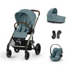 Cybex Kombinovaný kočíky Balios S Lux Set S Varianta: Sky blue