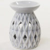 Tree Lampa aróma porcelán 12,5 cm šedá