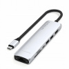 Satechi 7-in-1 USB-C Slim Multiport Adapter s Ethernetom - adaptér pre
