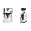 Rancilio Silvia PRO X + Eureka Mignon Zero, CR white