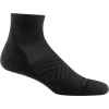 Darn Tough ponožky RUN 1/4 ULTRA Lightweight s výstelkou - pánské - černé Velikost: L