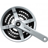 SHIMANO KLIKY TOURNEY FC-TY501 48/38/28 STŘÍBRNÉ 170MM