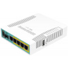 MIKROTIK MikroTik RouterBOARD RB960PGS, HEX PoE, 800MHz CPU, 128MB RAM, 5xGLAN, USB, L4, PSU