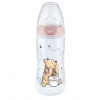 NUK 741022 FC+PP fľaša 300 ml. s indikátorom teploty DISNEY KUBUŚ PUCHATEK silikónový cumlík 0-6m-cy M