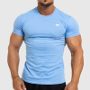 Pánske fitness tričko Iron Aesthetics Standard, modré, Veľkosť L, Farba Modrá