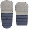 WOMAR iGROW Spací vak do kočíka 2.0 Grey wool premium melange navy blue