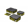 Herschel Kyoto Packing Cubes Shadow Pixel Lime Punch