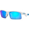 Detské slnečné okuliare Oakley Capacitor - polished white/prizm sapphire uni