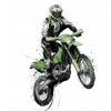 CUKROVÁ TLAČ jedlý obrázok na tortu Cukrová hmota Cross Motocross pitbike 1 + MENO