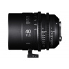 SIGMA CINE 40mm T1.5 FF F/CE METRIC pre Canon EF