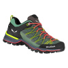 Dámska nízka turistická obuv SALEWA-Mountain Trainer Lite GTX W feld green/flue coral Zelená 39