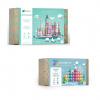 Connetix Tiles Magnetická stavebnice PASTEL (120 ks) + Obdélníky (24 ks)