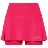 Head Club Basic Skort 816459 dievčenská tenisová sukne růžová